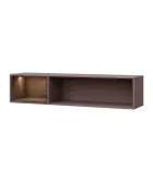 ERY H1832 L horní modul, 2-niky, 390x1800x400, levý, pudrová